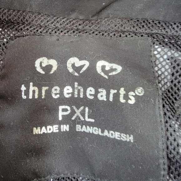 EUC threehearts Zebra Print Weather/Windproof Jacket Size Petite XL - Picture 4 of 8